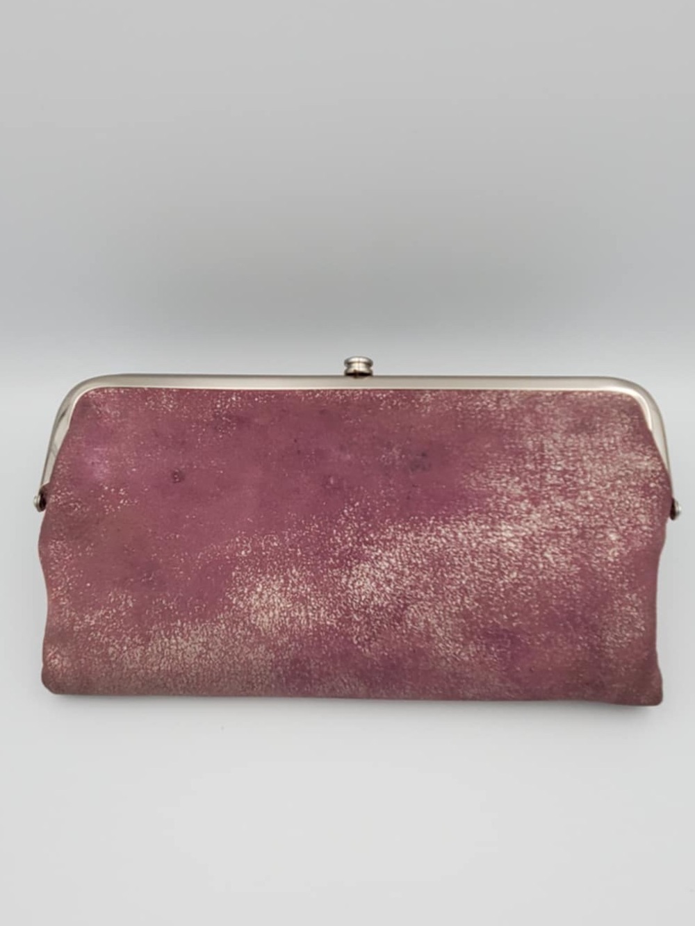 HOBO Violet Metallic Lauren Clutch-Wallet